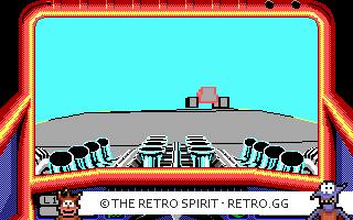 Game screenshot of Stunt Car Racer