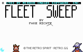 Game screenshot of Fleet Sweep