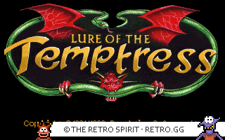 Game screenshot of Lure of the Temptress