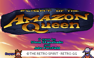 Game screenshot of Flight of the Amazon Queen