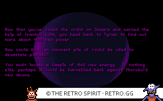 Game screenshot of Tyrian 2000