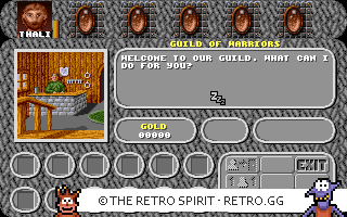 Game screenshot of Amberstar
