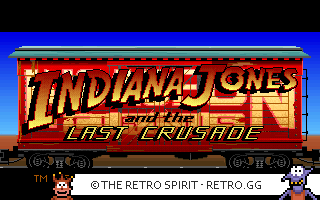 Game screenshot of Indiana Jones and The Last Crusade: The Graphic Adventure
