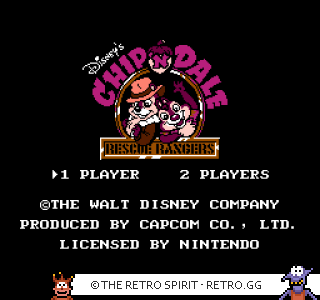 Game screenshot of Chip 'N Dale: Rescue Rangers