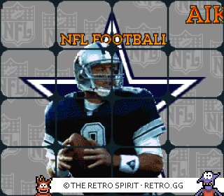 Game screenshot of Troy Aikman NFL Football