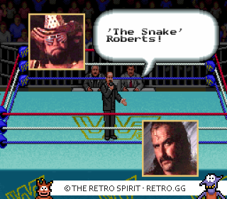 Game screenshot of WWF Super WrestleMania