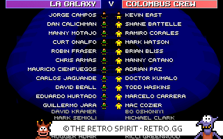 Game screenshot of Sensible World of Soccer '96/'97
