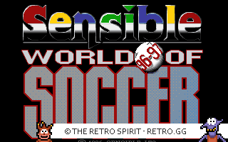 Game screenshot of Sensible World of Soccer '96/'97