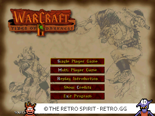 Game screenshot of Warcraft II: Tides of Darkness