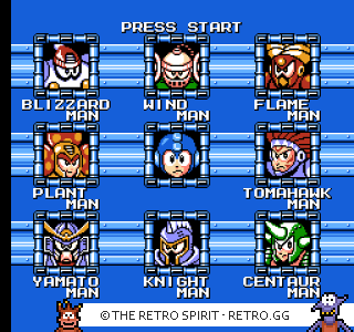 Game screenshot of Mega Man 6