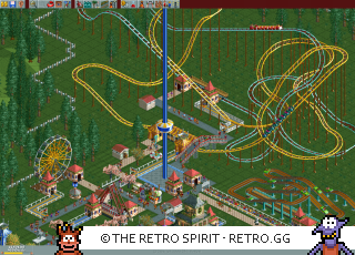 Game screenshot of RollerCoaster Tycoon