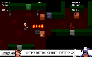 Game screenshot of C-Dogs