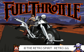 Game screenshot of Full Throttle