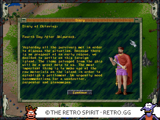 Game screenshot of The Settlers II: Veni, Vidi, Vici