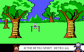 Game screenshot of Donald Duck's Playground