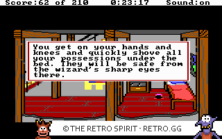 Game screenshot of King's Quest III: To Heir is Human