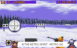 Game screenshot of Winter Olympics: Lillehammer '94