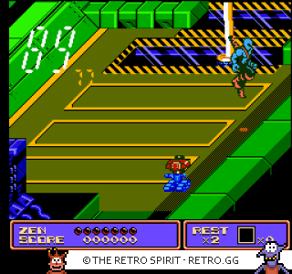 Game screenshot of Zen: Intergalactic Ninja