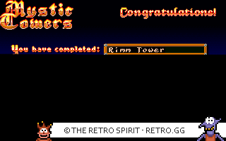 Game screenshot of Mystic Towers