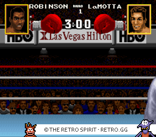 Game screenshot of Boxing Legends of the Ring
