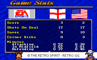 Game screenshot of FIFA International Soccer 