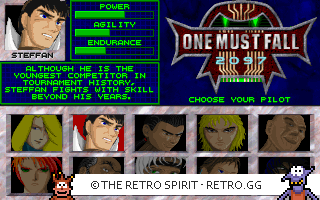 Game screenshot of One Must Fall: 2097