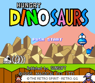 Game screenshot of Hungry Dinosaurs