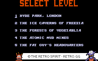 Game screenshot of Rick Dangerous 2