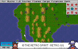 Game screenshot of Air Bucks