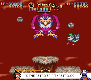 Game screenshot of The Magical Quest Starring Mickey Mouse