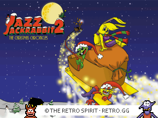Game screenshot of Jazz the Jackrabbit 2: The Christmas Chronicles