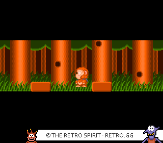 Game screenshot of Spanky's Quest