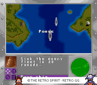 Game screenshot of Super Battleship