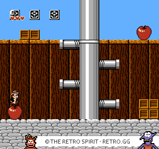 Game screenshot of Chip 'N Dale: Rescue Rangers