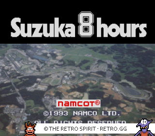 Game screenshot of Suzuka 8 Hours