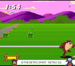 Game screenshot of Taz-Mania