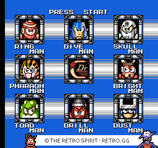Game screenshot of Mega Man 4
