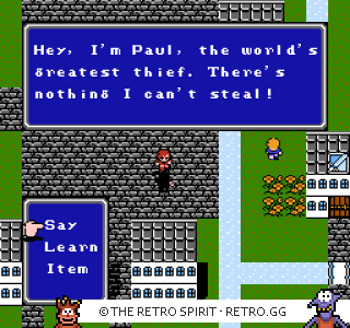 Game screenshot of Final Fantasy II