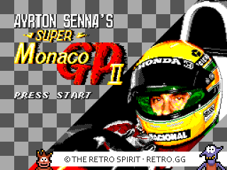 Game screenshot of Ayrton Senna's Super Monaco GP II