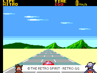 Game screenshot of Battle Out Run