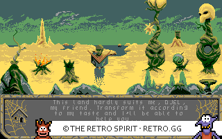 Game screenshot of Legend of Djel