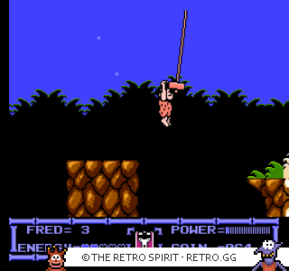 Game screenshot of The Flintstones: The Rescue of Dino & Hoppy