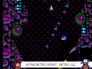 Game screenshot of Sonic Spinball
