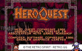 Game screenshot of HeroQuest