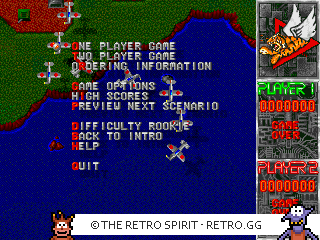 Game screenshot of Flying Tigers