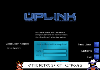 Game screenshot of Uplink