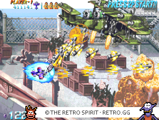 Game screenshot of Progear