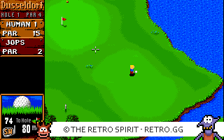 Game screenshot of Sensible Golf