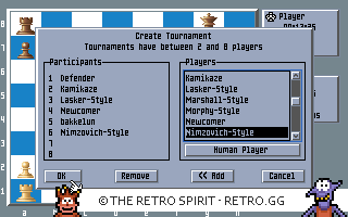 Game screenshot of The Chessmaster 3000