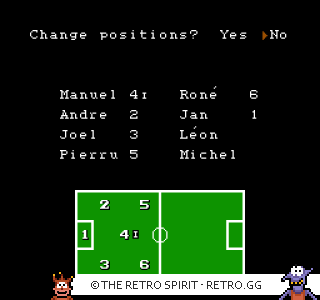 Game screenshot of Nintendo World Cup